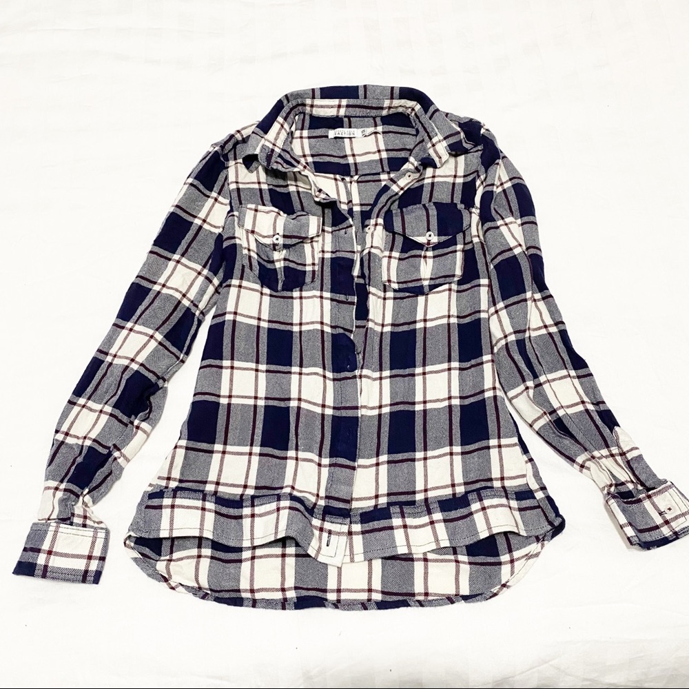 Kenneth Cole Reaction - Flannel Button Down